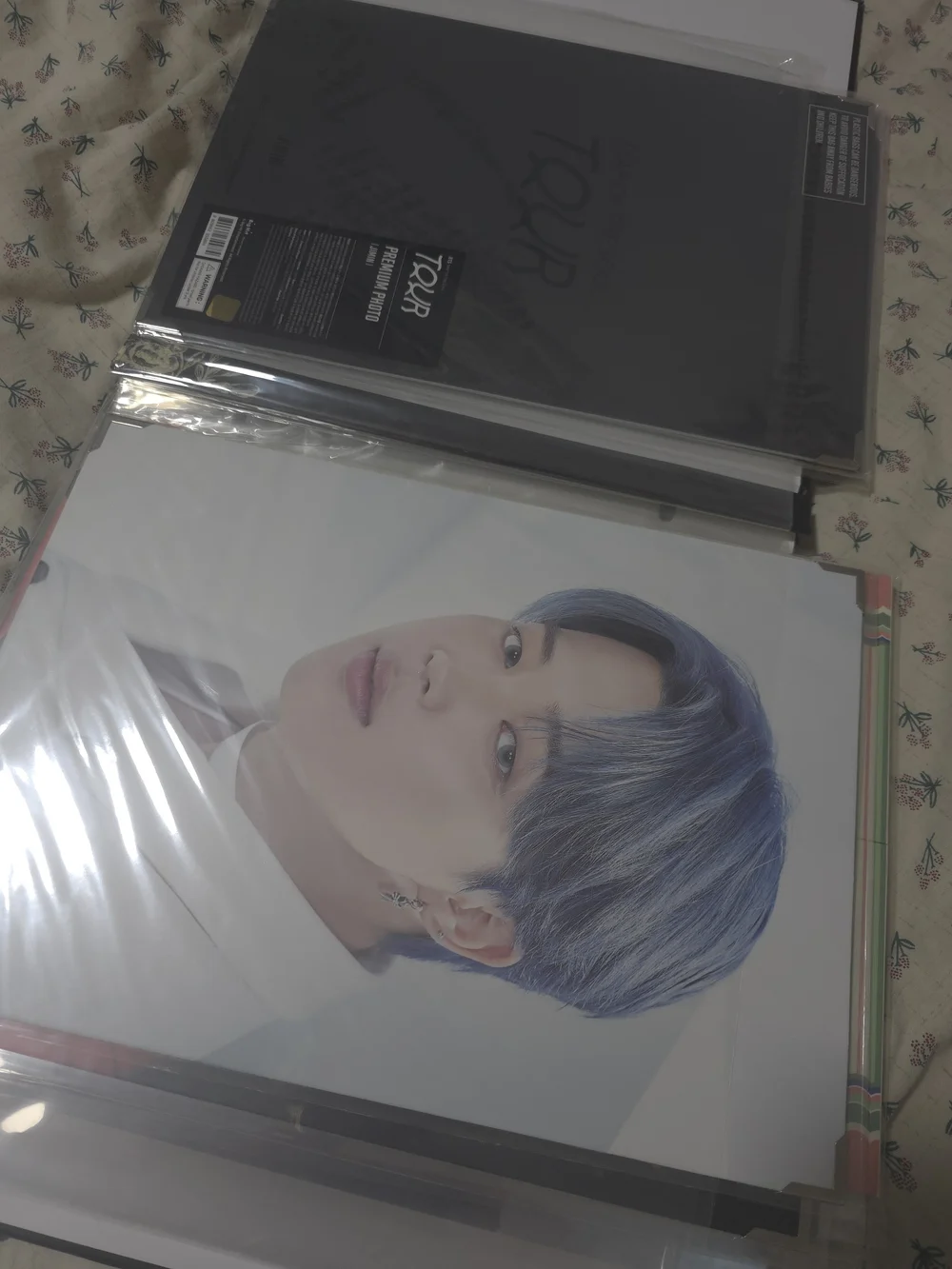 BTS Official Premium Photo Collection Lot w/ 12x12 Sleeve Binder (Jimin & Group)
